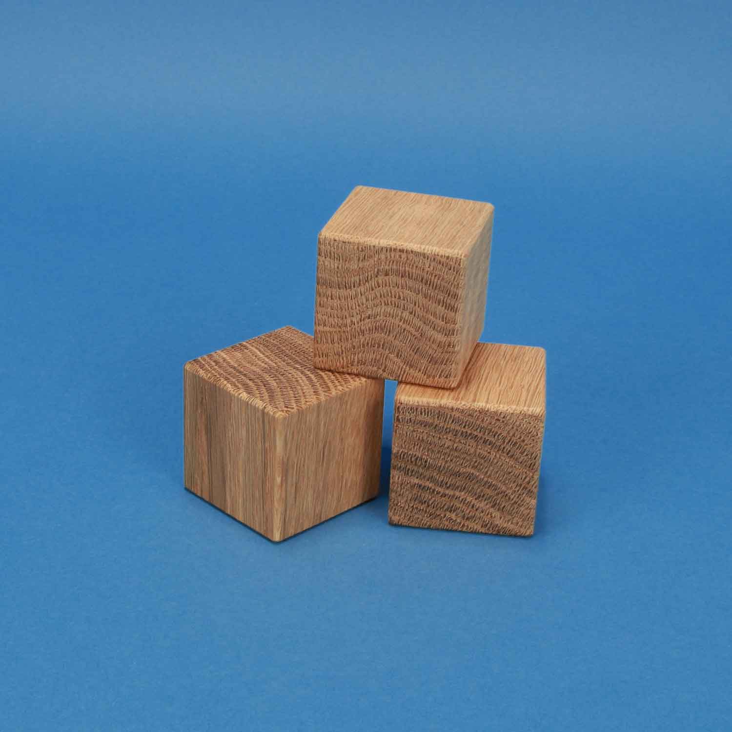 wooden cubes 2 inches